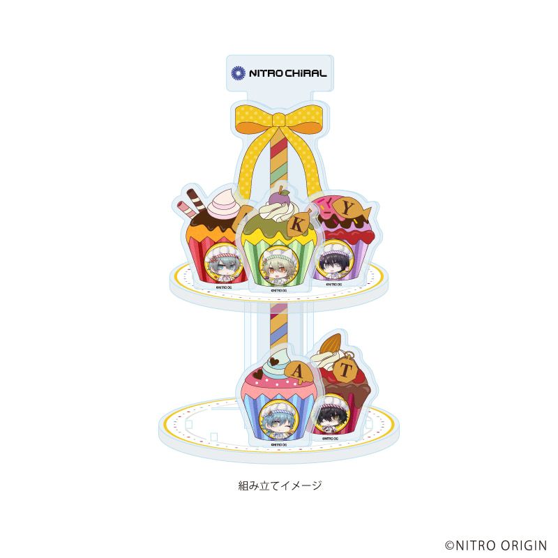 アクリルジオラマ「ニトロキラル」05/集合デザイン(描き下ろしちみキャラ)
