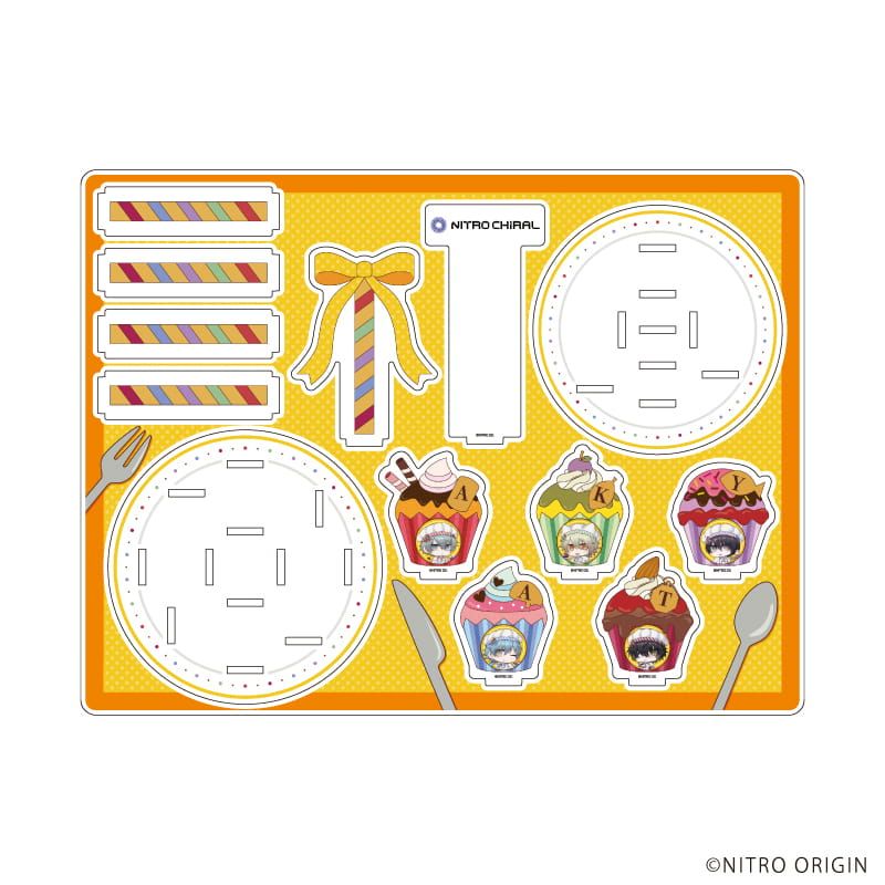 アクリルジオラマ「ニトロキラル」05/集合デザイン(描き下ろしちみキャラ)