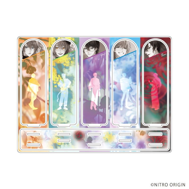 アクリルジオラマ「ニトロキラル」04/集合デザイン(描き下ろし等身)