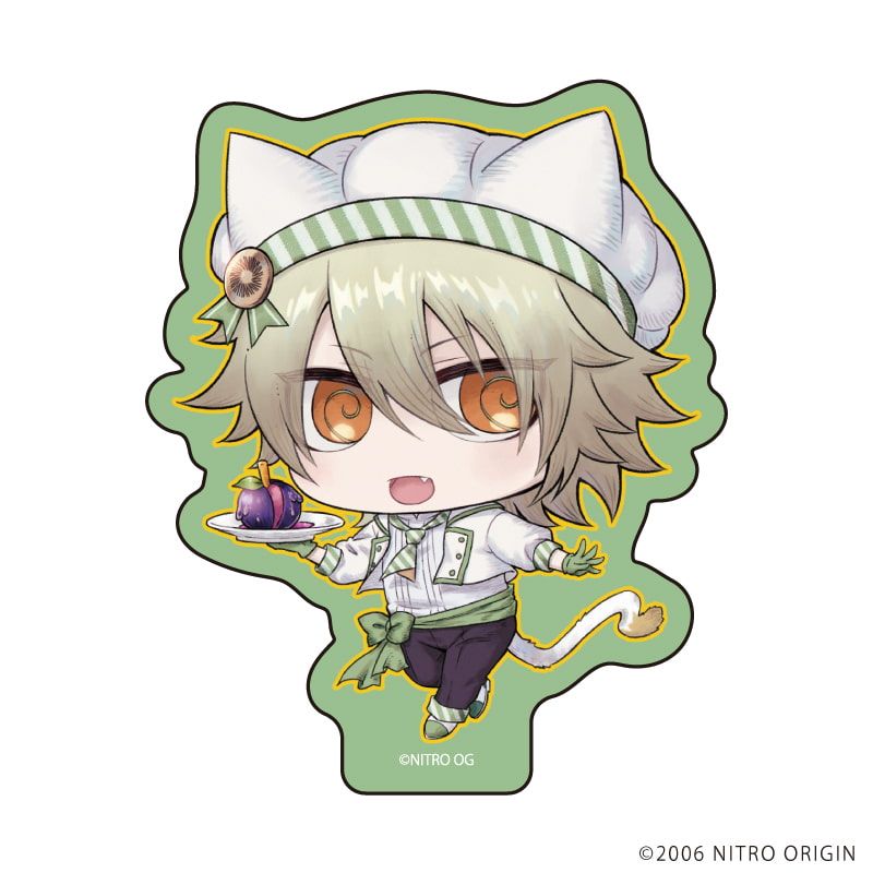 ダイカットステッカー「ニトロキラル」37/コノエ(描き下ろしちみキャラ)