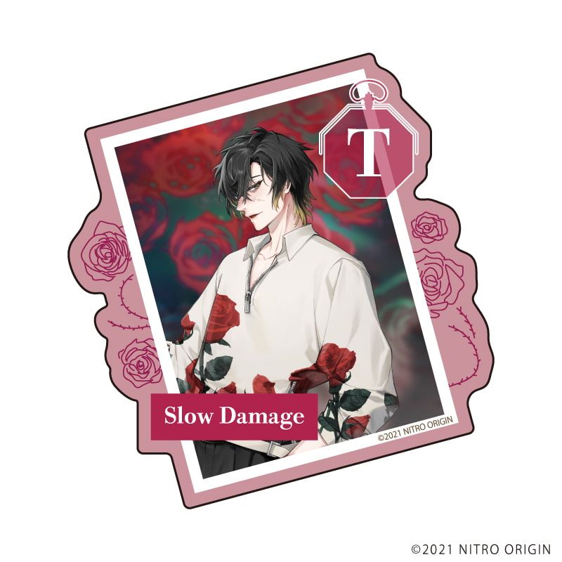 ダイカットステッカー「ニトロキラル」35/トワ(描き下ろし等身)