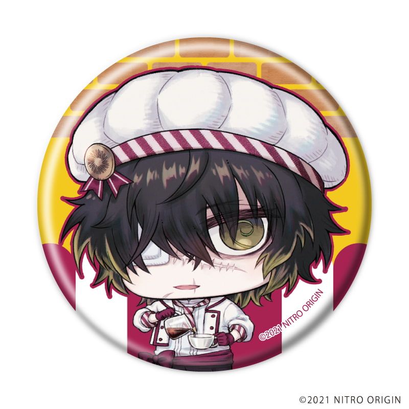 缶バッジ「ニトロキラル」08/コンプリートセット(全5種)(描き下ろしちみキャラ)