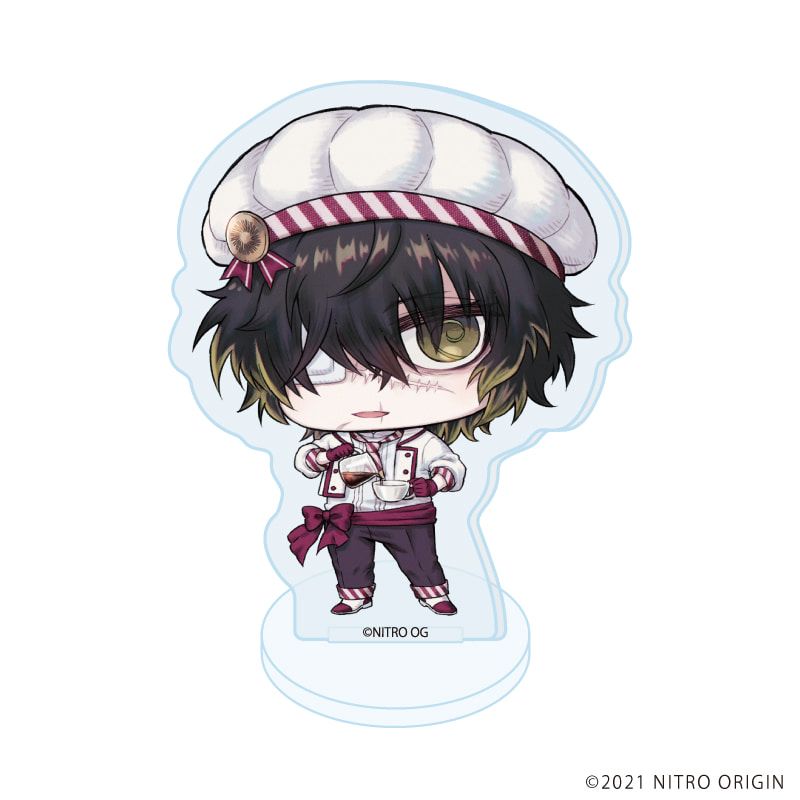 アクリルぷちスタンド「ニトロキラル」07/ブラインド(5種)(描き下ろしちみキャラ)