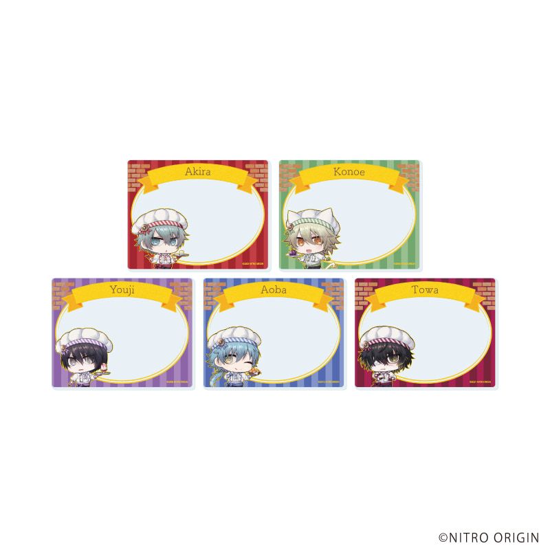 アクリルカード「ニトロキラル」03/ブラインド(5種)(描き下ろしちみキャラ)