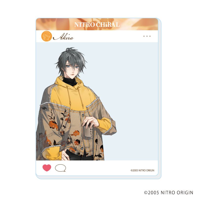 アクリルカード「ニトロキラル」02/ブラインド(5種)(描き下ろし等身)