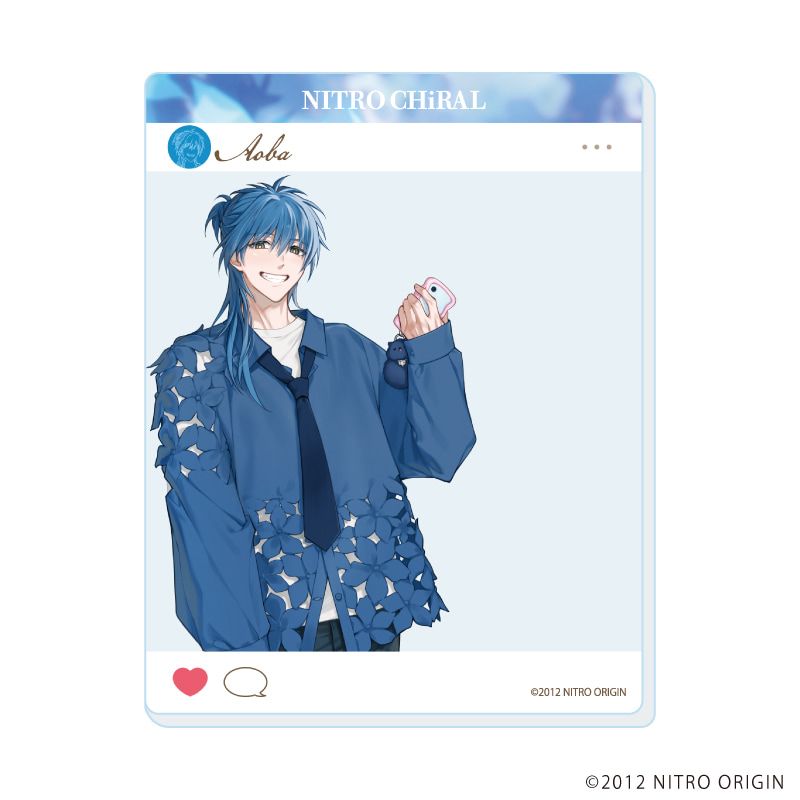 アクリルカード「ニトロキラル」02/ブラインド(5種)(描き下ろし等身)