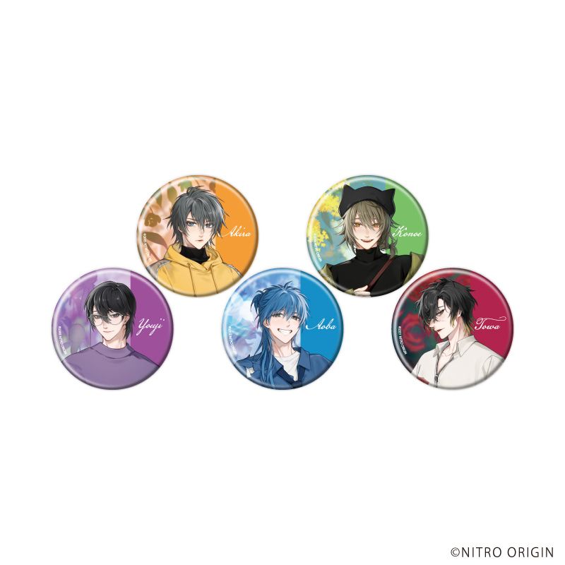 缶バッジ「ニトロキラル」07/ブラインド(5種)(描き下ろし等身)