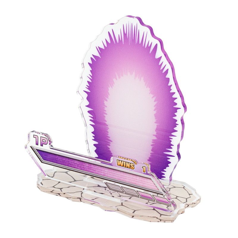 推し活背景ジオラマぷち22/VSバトル紫1P(左)【推し活】