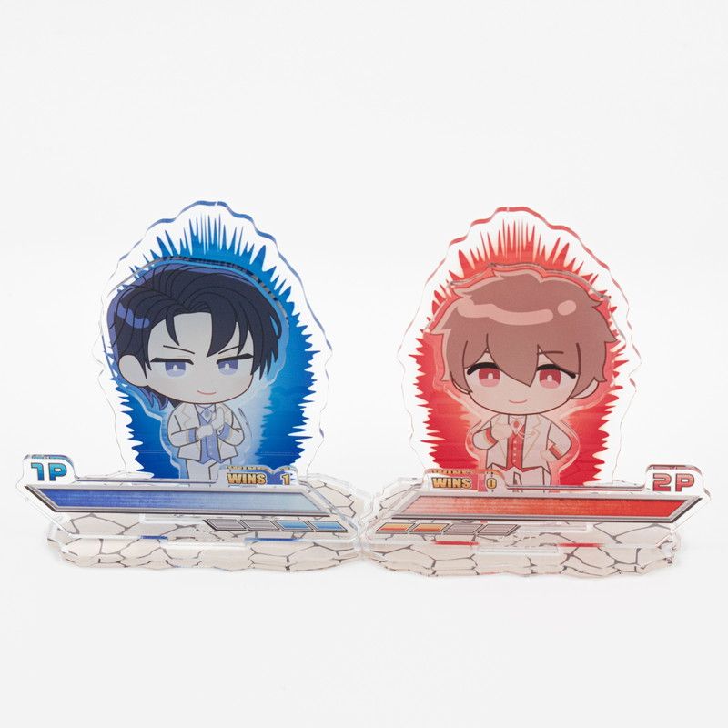 推し活背景ジオラマぷち21/VSバトル緑1P(左)【推し活】