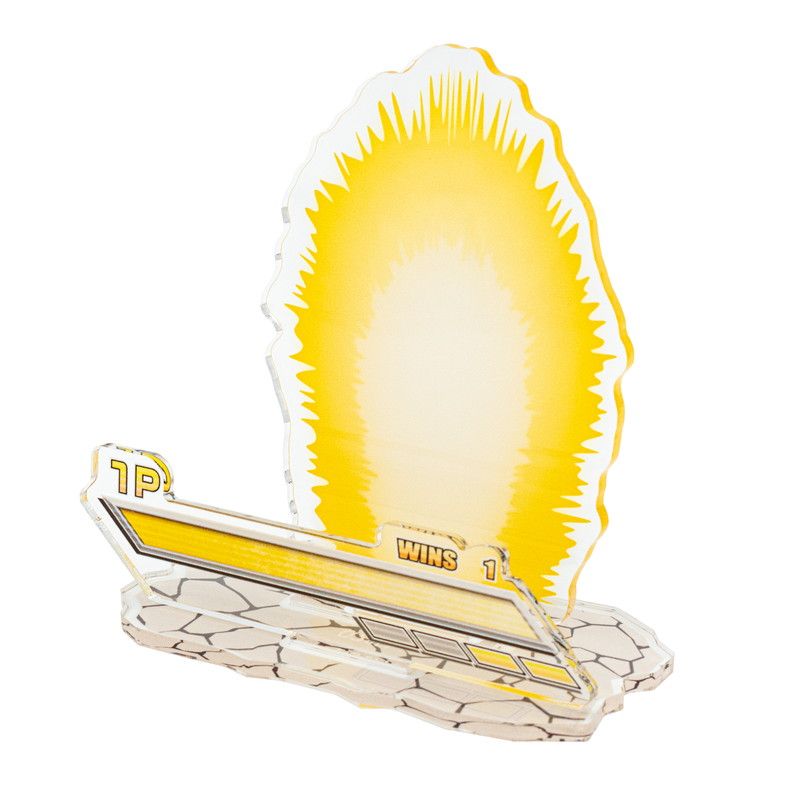 推し活背景ジオラマぷち20/VSバトル黄1P(左)【推し活】