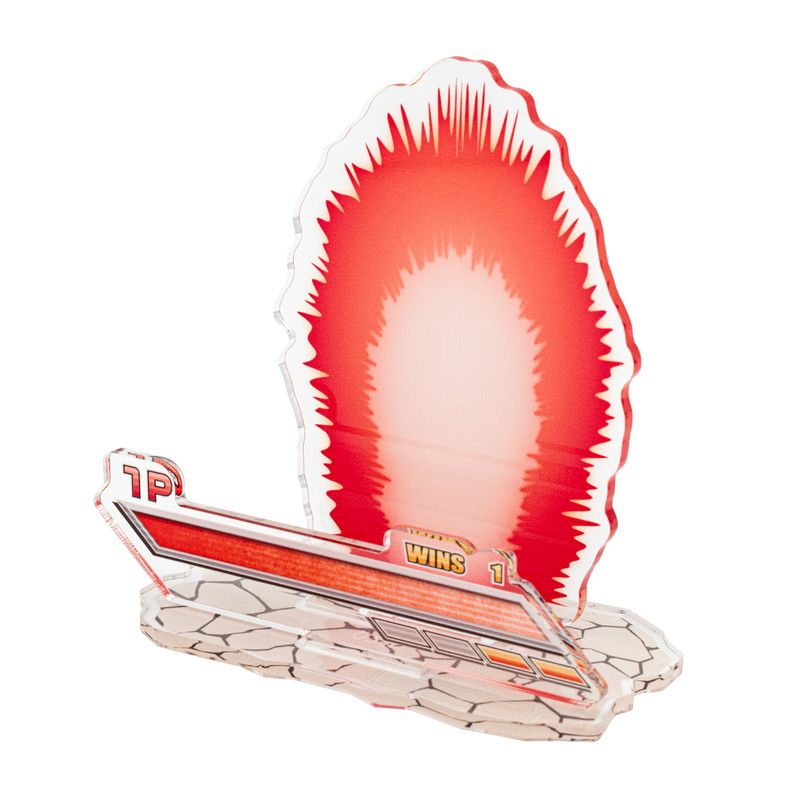 推し活背景ジオラマぷち18/VSバトル赤1P(左)【推し活】