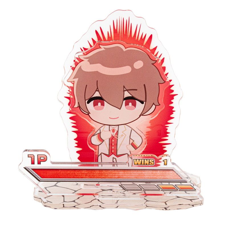 推し活背景ジオラマぷち18/VSバトル赤1P(左)【推し活】