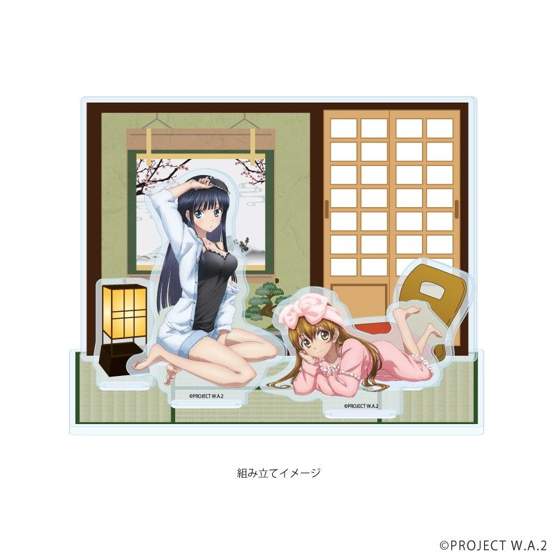 アクリルジオラマ「WHITE ALBUM2」02/ルームウェア(描き下ろしイラスト)