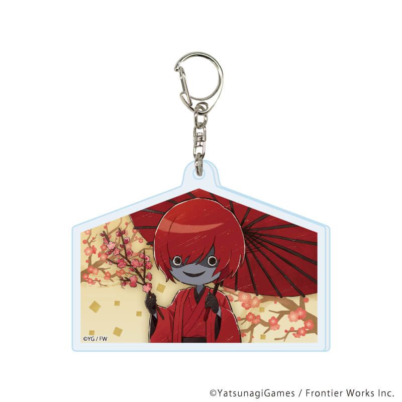 アクリルキーホルダー「文字化化」01/正月ver. コンプリートセット(全8種)(グラフアートイラスト)