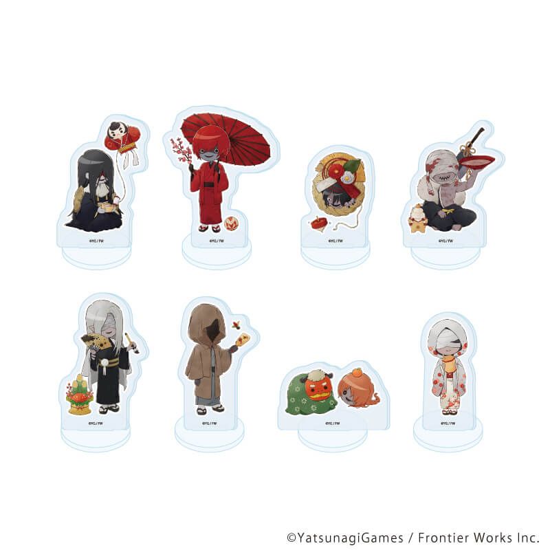 アクリルぷちスタンド「文字化化」01/正月ver. ブラインド(8種)(グラフアートイラスト)