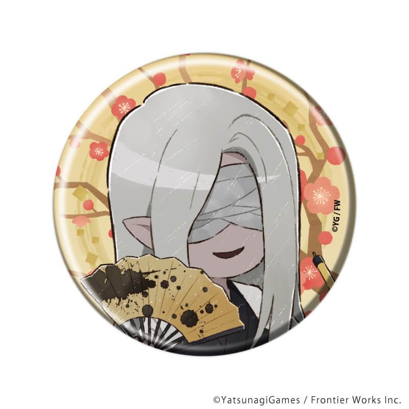 缶バッジ「文字化化」02/正月ver. ブラインド(8種)(グラフアートイラスト)