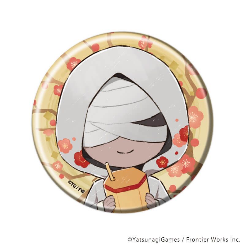 缶バッジ「文字化化」02/正月ver. ブラインド(8種)(グラフアートイラスト)