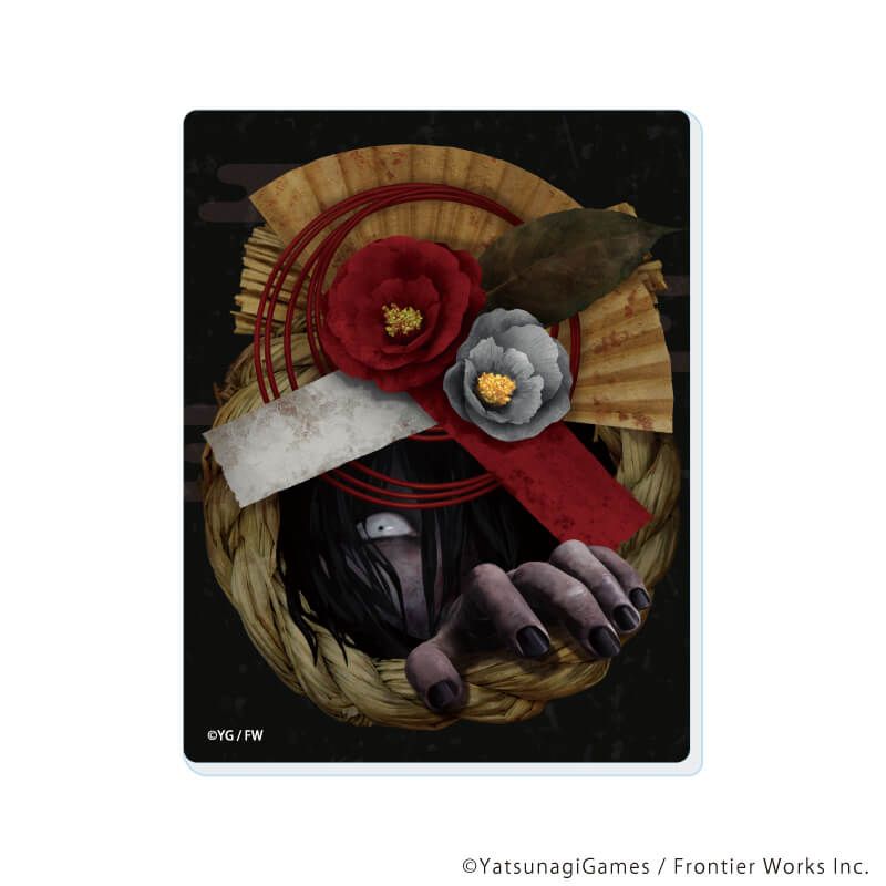 アクリルカード「文字化化」01/正月ver. ブラインド(5種)(描き下ろしイラスト)