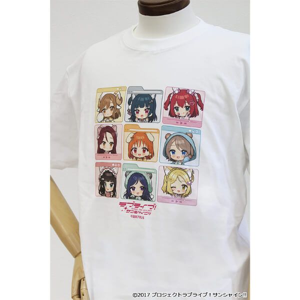 ラブライブ！サンシャイン!! ぷちちょこグラフィックTシャツ アニマル衣装