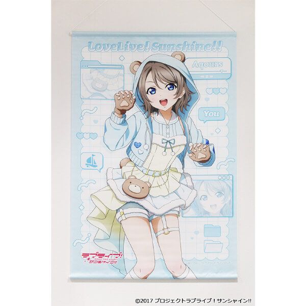 ラブライブ！サンシャイン!! 描き下ろし B2タペストリー【渡辺 曜】アニマル衣装