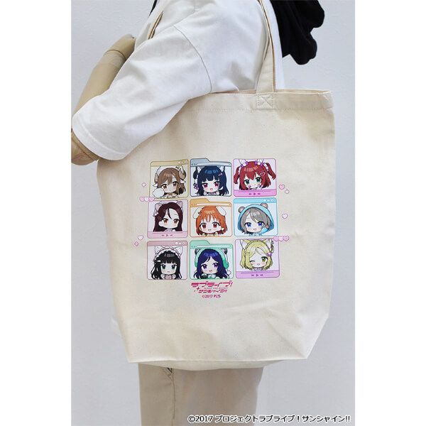 ラブライブ！サンシャイン!! ぷちちょこキャンバストートバッグ アニマル衣装