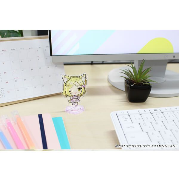 ラブライブ！サンシャイン!! ぷちちょこアクリルスタンド【小原 鞠莉】アニマル衣装