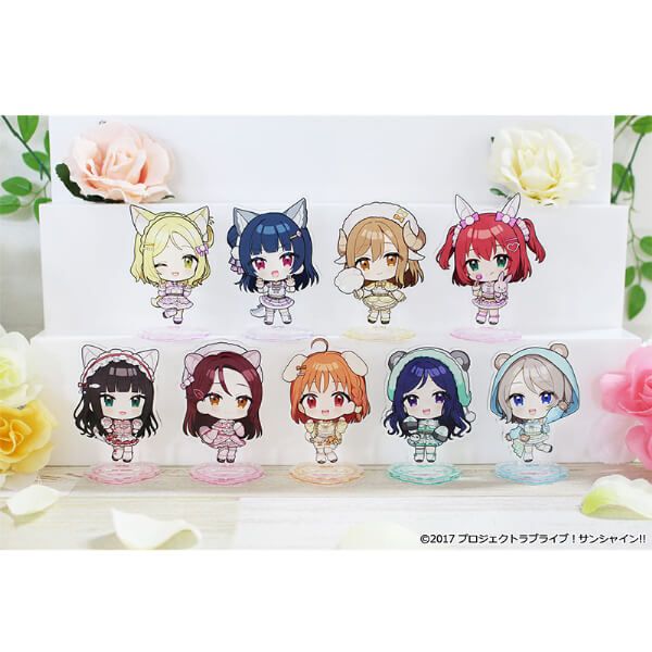 ラブライブ！サンシャイン!! ぷちちょこアクリルスタンド【国木田 花丸】アニマル衣装