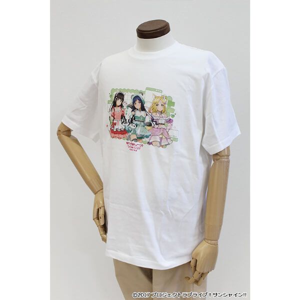ラブライブ！サンシャイン!! 描き下ろし グラフィックTシャツ【3年生】アニマル衣装