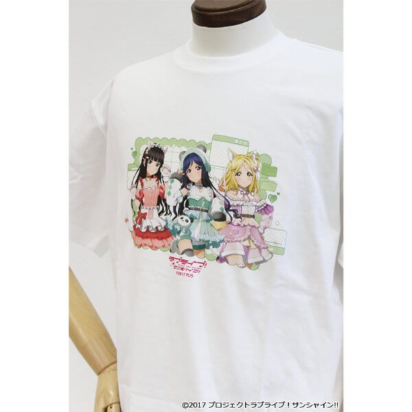 ラブライブ！サンシャイン!! 描き下ろし グラフィックTシャツ【3年生】アニマル衣装