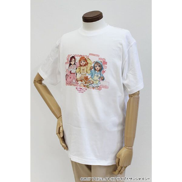 ラブライブ！サンシャイン!! 描き下ろし グラフィックTシャツ【2年生】アニマル衣装