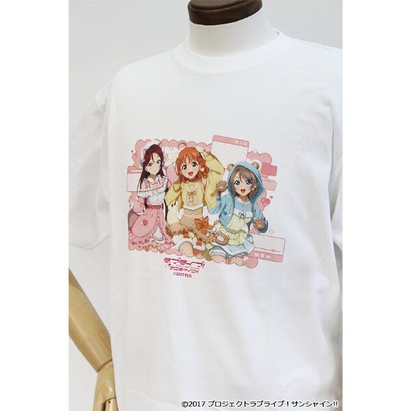 ラブライブ！サンシャイン!! 描き下ろし グラフィックTシャツ【2年生】アニマル衣装