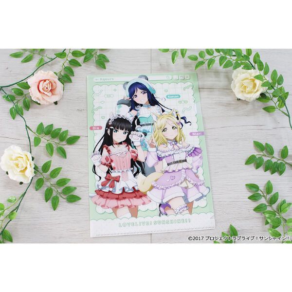 ラブライブ！サンシャイン!! 描き下ろし クリアファイル【3年生】アニマル衣装