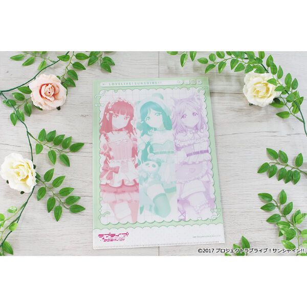 ラブライブ！サンシャイン!! 描き下ろし クリアファイル【3年生】アニマル衣装