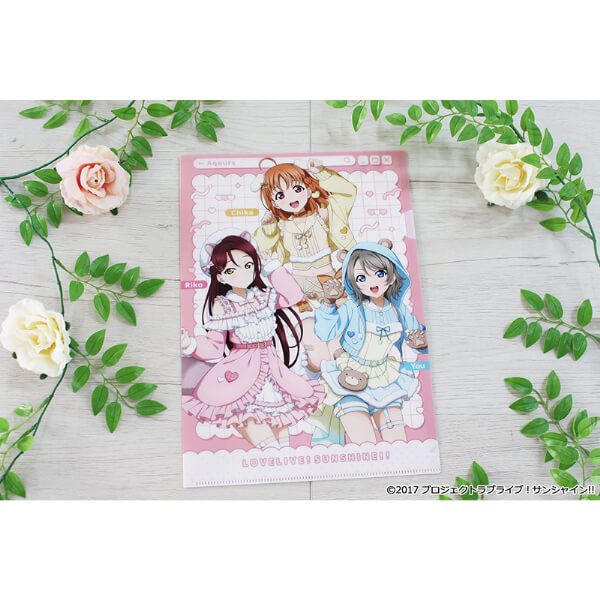 ラブライブ！サンシャイン!! 描き下ろし クリアファイル【2年生】アニマル衣装