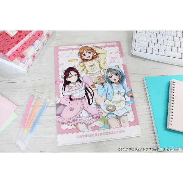 ラブライブ！サンシャイン!! 描き下ろし クリアファイル【2年生】アニマル衣装