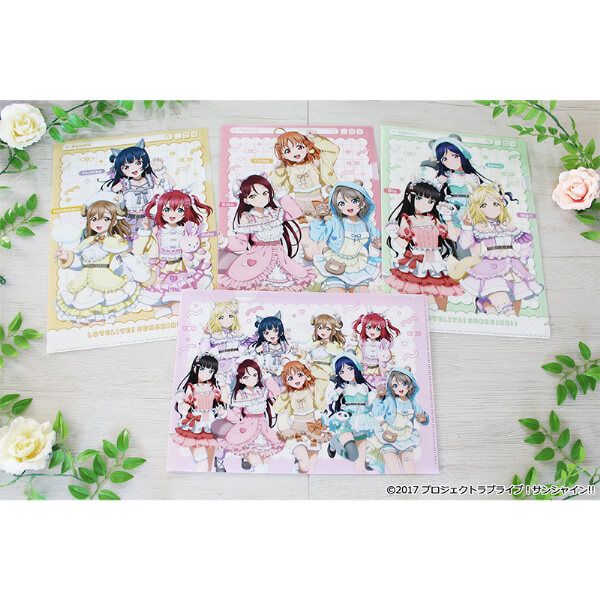 ラブライブ！サンシャイン!! 描き下ろし クリアファイル【2年生】アニマル衣装