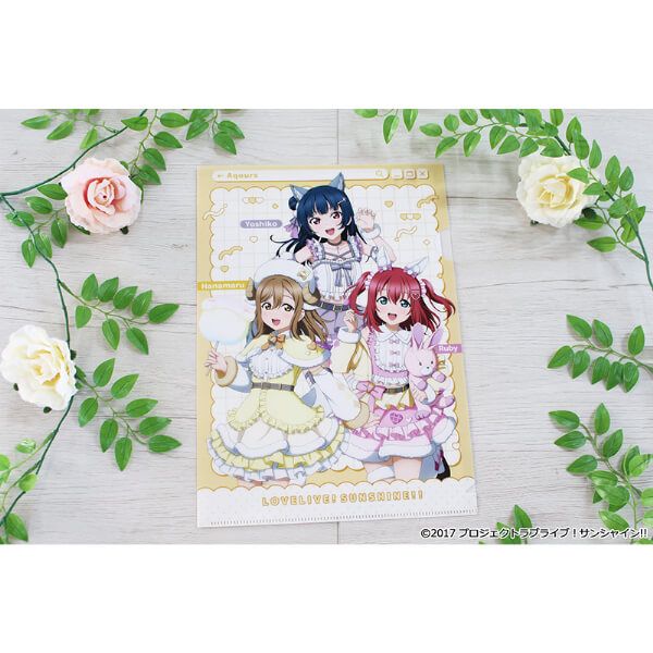 ラブライブ！サンシャイン!! 描き下ろし クリアファイル【1年生】アニマル衣装