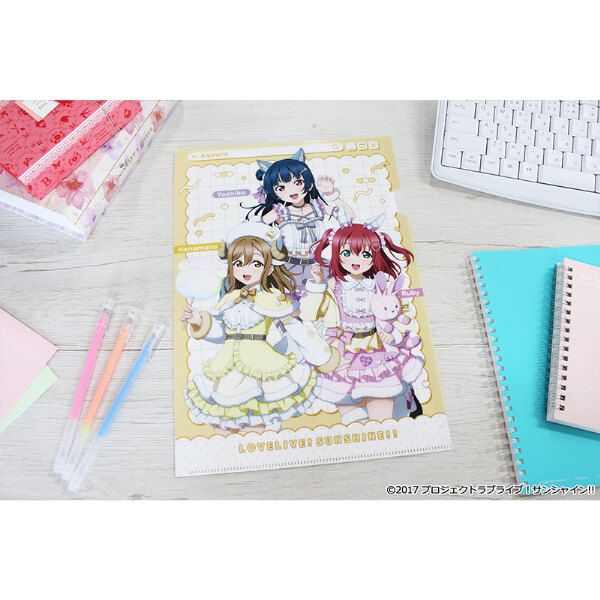 ラブライブ！サンシャイン!! 描き下ろし クリアファイル【1年生】アニマル衣装