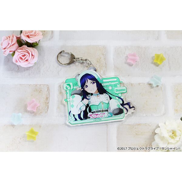 ラブライブ！サンシャイン!! 描き下ろし アクリルキーホルダー【松浦 果南】アニマル衣装