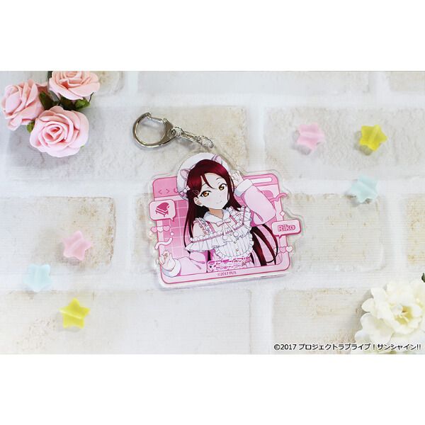 ラブライブ！サンシャイン!! 描き下ろし アクリルキーホルダー【桜内 梨子】アニマル衣装