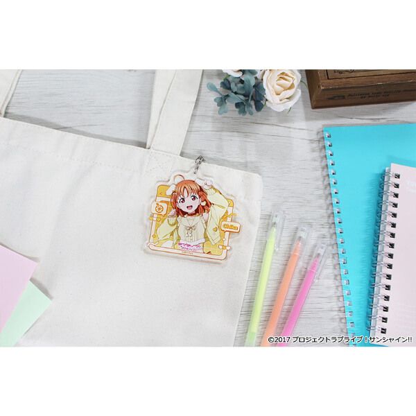 ラブライブ！サンシャイン!! 描き下ろし アクリルキーホルダー【高海 千歌】アニマル衣装