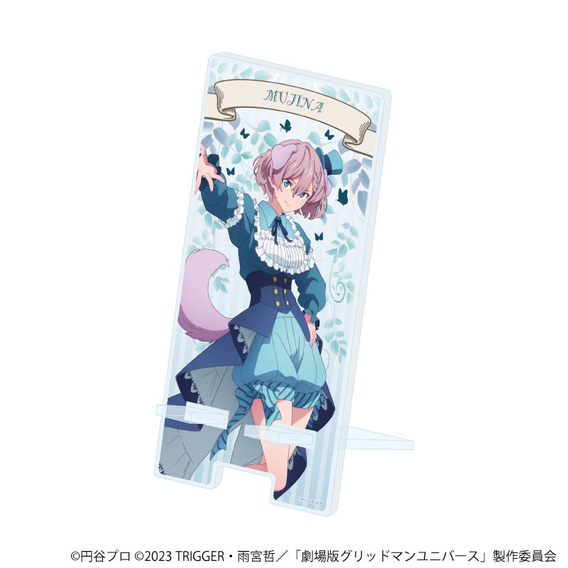 スマキャラスタンド「グリッドマンユニバース」22/ムジナ ケモミミロリィタver.(描き下ろしイラスト)