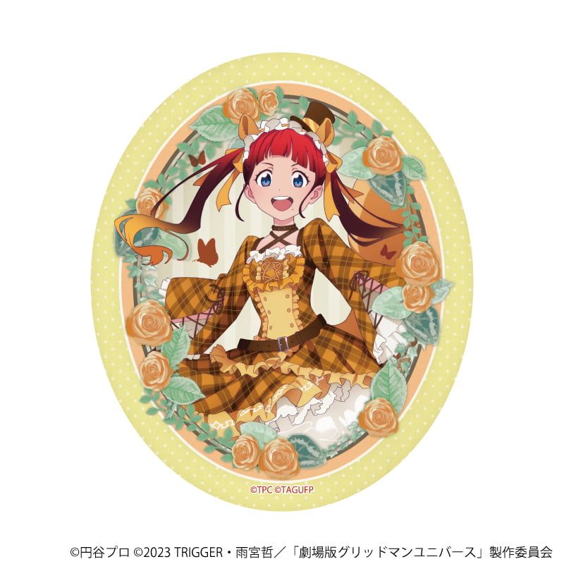 ダイカットステッカー「グリッドマンユニバース」15/飛鳥川ちせ ケモミミロリィタver.(描き下ろしイラスト)