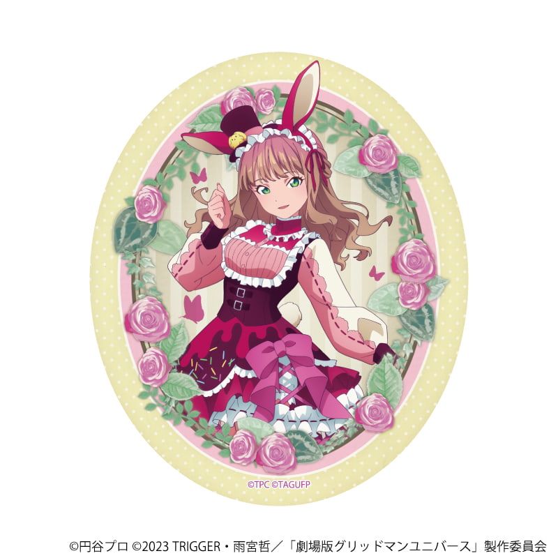 ダイカットステッカー「グリッドマンユニバース」14/南夢芽 ケモミミロリィタver.(描き下ろしイラスト)