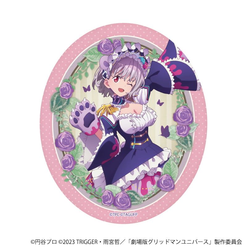 ダイカットステッカー「グリッドマンユニバース」13/新条アカネ ケモミミロリィタver.(描き下ろしイラスト)