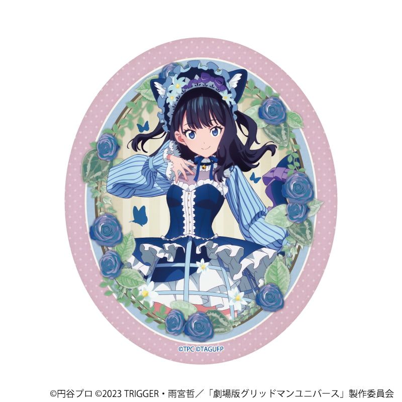 ダイカットステッカー「グリッドマンユニバース」12/宝多六花 ケモミミロリィタver.(描き下ろしイラスト)