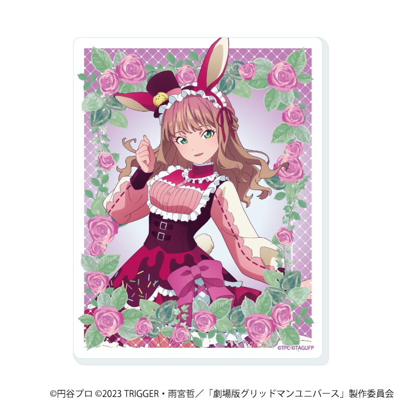 アクリルカード「グリッドマンユニバース」26/ケモミミロリィタver. コンプリートセット(全6種)(描き下ろしイラスト)