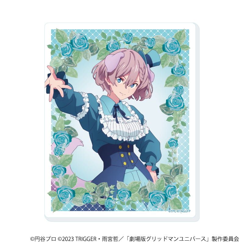 アクリルカード「グリッドマンユニバース」26/ケモミミロリィタver. コンプリートセット(全6種)(描き下ろしイラスト)