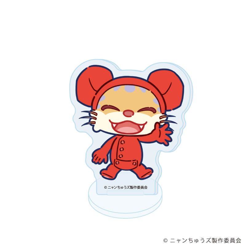 アクリルぷちスタンド「ニャンちゅうズ」01/ブラインド(6種)(POP Artイラスト)