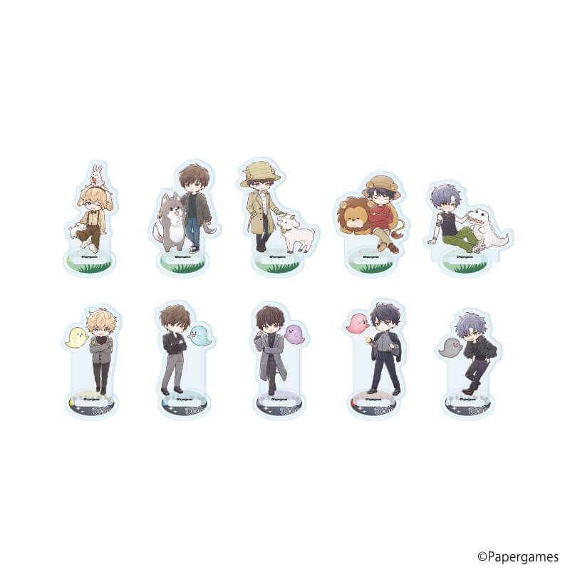 アクリルぷちスタンド「恋とプロデューサー～EVOL×LOVE～」12/セット2 コンプリートセット(全10種)(グラフアートイラスト)